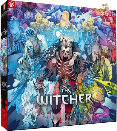 GOOD LOOT Puzzle The Witcher: Frakce monster 500 dílků