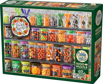 COBBLE HILL Puzzle Halloween: Trick or Treat 1000 dílků