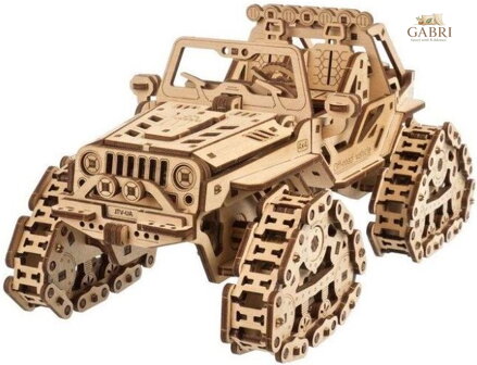 UGEARS 3D puzzle Pásové terénní vozidlo 423 dílků