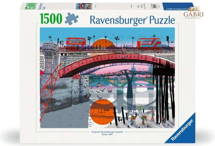 RAVENSBURGER Puzzle V Londýně 1500 dílků
