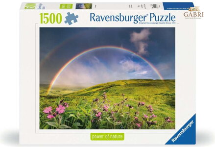 RAVENSBURGER Puzzle Úchvatná duha 1500 dílků