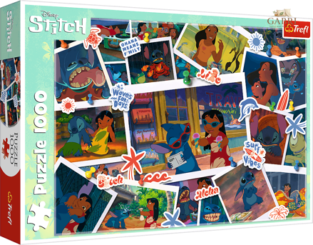 TREFL Puzzle Lilo & Stitch: Sladké vzpomínky 1000 dílků