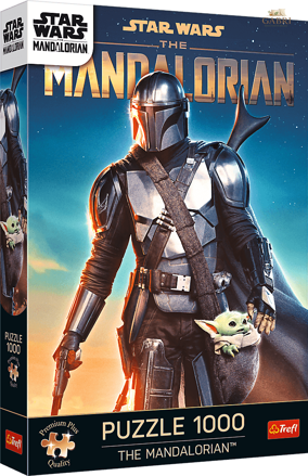 TREFL Puzzle Premium Plus Star Wars: Mandalorian 1000 dílků
