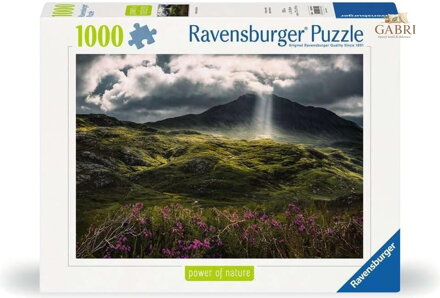 RAVENSBURGER Puzzle Síla přírody: Tajemné hory 1000 dílků