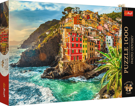 TREFL Puzzle Premium Plus Photo Odyssey: Riomaggiore, Itálie 1000 dílků