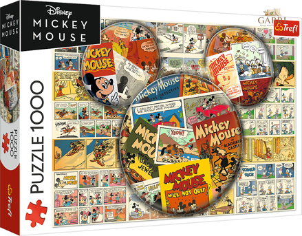TREFL Puzzle Komiksový Mickey Mouse 1000 dílků