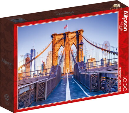 ALIPSON Puzzle Brooklynský most, New York 1000 dílků