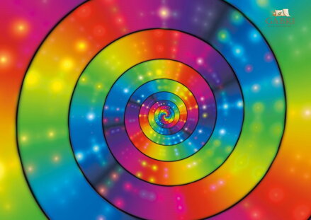 YAZZ Puzzle Spirála ze světel 1000 dílků