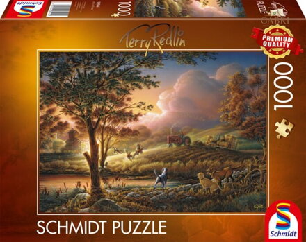 SCHMIDT Puzzle Sklizeň v záři slunce 1000 dílků