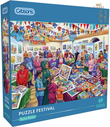 GIBSONS Puzzle Festival 1000 dílků