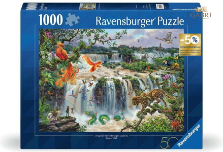 RAVENSBURGER Puzzle Fantastické vodopády Iguaçu 1000 dílků