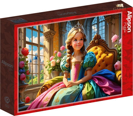 ALIPSON Puzzle Princezna na trůně 500 dílků