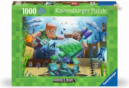 RAVENSBURGER Puzzle Minecraft 1000 dílků