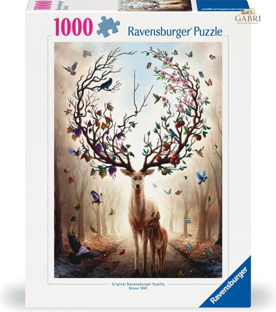 RAVENSBURGER Puzzle Bájný jelen 1000 dílků
