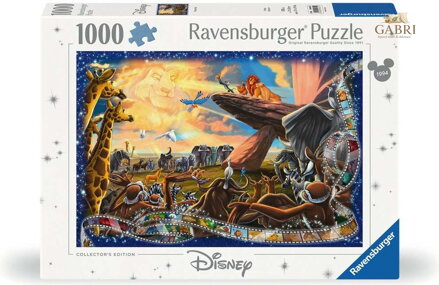 RAVENSBURGER Puzzle Lví král 1000 dílků