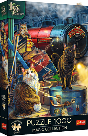 TREFL Puzzle Premium Plus Magic Collection: Witchwood Expres 1000 dílků