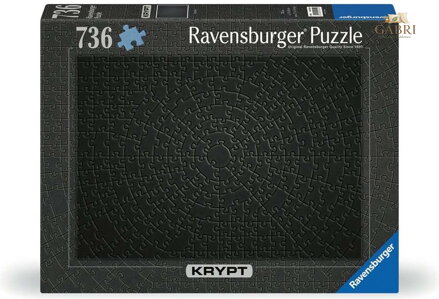 RAVENSBURGER Puzzle Krypt Black 736 dílků