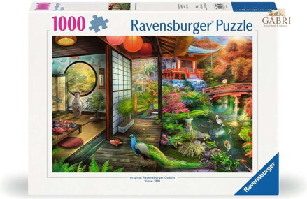 RAVENSBURGER Puzzle Japonská zahrada 1000 dílků