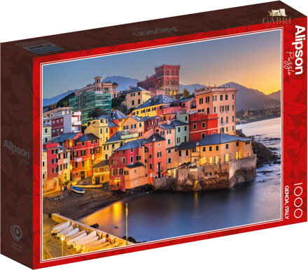 ALIPSON Puzzle Janov, Itálie 1000 dílků