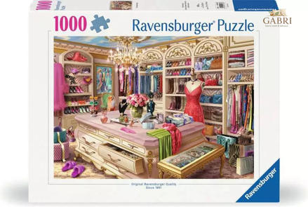 RAVENSBURGER Puzzle Okouzlující šatník 1000 dílků