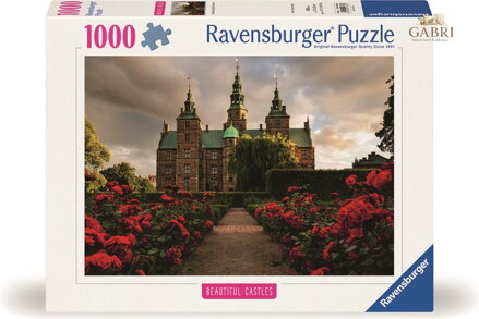RAVENSBURGER Puzzle Impozantní hrady a zámky: Rosenborg, Dánsko 1000 dílků