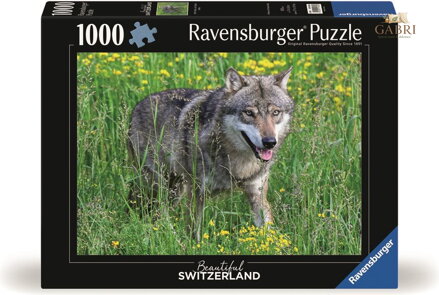 RAVENSBURGER Puzzle Nebojácný vlk 1000 dílků
