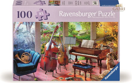 RAVENSBURGER Puzzle Hudba čtyř ročních období XXL 100 dílků