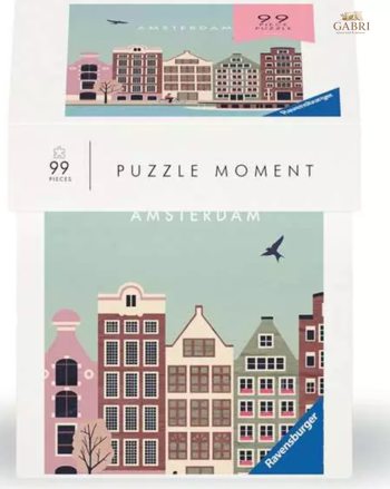 RAVENSBURGER Puzzle Moment: Amsterdam 99 dílků