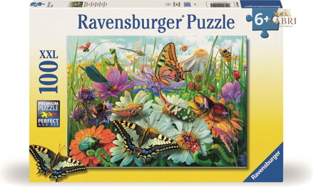 RAVENSBURGER Puzzle Zázračný svět hmyzu XXL 100 dílků