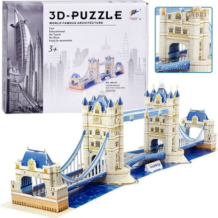 JOKOMISIADA 3D puzzle Tower Bridge 120 dílků