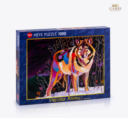 HEYE Puzzle Noční vlk 1000 dílků