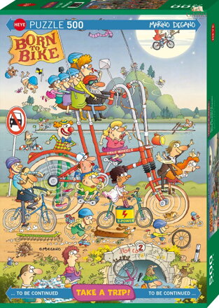 HEYE Puzzle Na výletě: Marino Degano 500 dílků