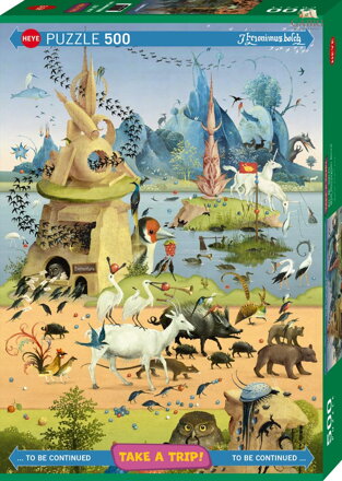 HEYE Puzzle Na výletě: Hieronymus Bosch 500 dílků