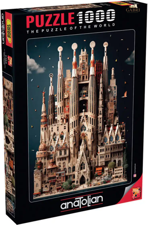 ANATOLIAN Puzzle Sagrada Familia 1000 dílků