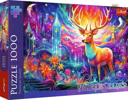 TREFL Puzzle Mystický jelen 1000 dílků