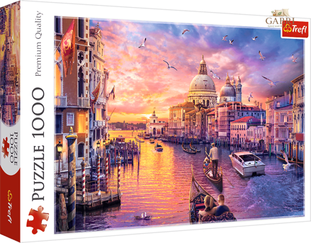 TREFL Puzzle Kouzlo Benátek 1000 dílků