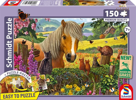SCHMIDT Puzzle Setkání u výběhu 150 dílků