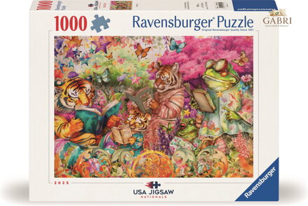 RAVENSBURGER Puzzle Knižní klub 1000 dílků