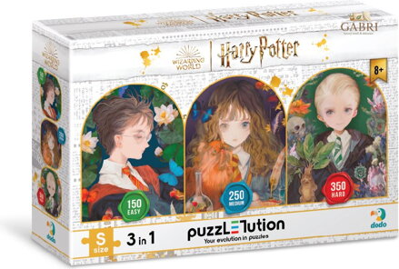 DODO Puzzle Harry Potter: Sny a Fantazie 150, 250 a 350 dílků