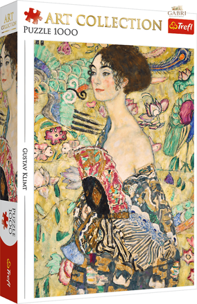 TREFL Puzzle Art Collection: Dáma s vějířem 1000 dílků
