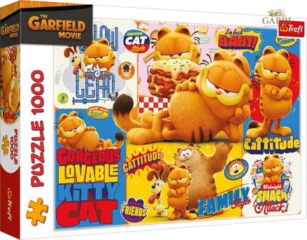 TREFL Puzzle Garfield 1000 dílků