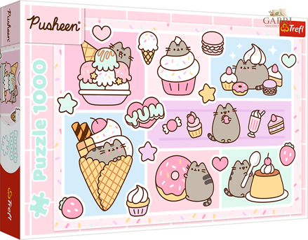 TREFL Puzzle Sladká Pusheen 1000 dílků