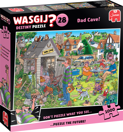 JUMBO Puzzle WASGIJ Destiny 28: Tátovo útočiště! 1000 dílků
