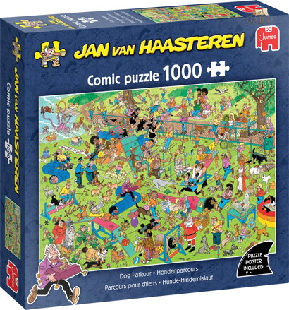 JUMBO Puzzle JvH Psí park 1000 dílků