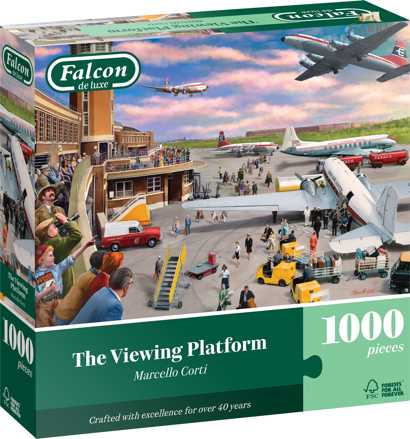 FALCON Puzzle Vyhlídková rampa 1000 dílků