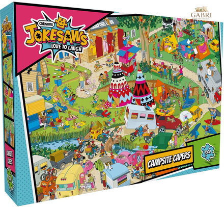 GIBSONS Puzzle Jokesaws: Kemp Capers 1000 dílků