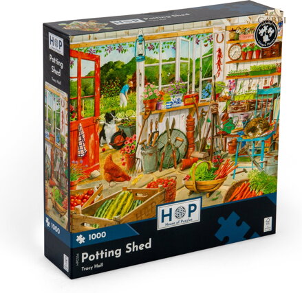 HOP Puzzle Kůlna 1000 dílků