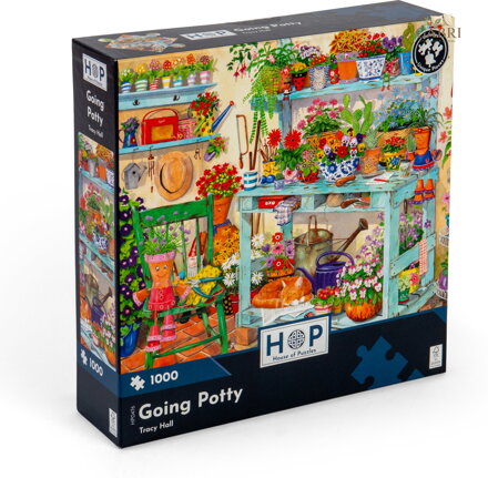HOP Puzzle V kůlně 1000 dílků