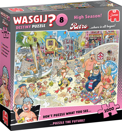 JUMBO Puzzle WASGIJ Retro Destiny 8: Hlavní sezóna! 1000 dílků