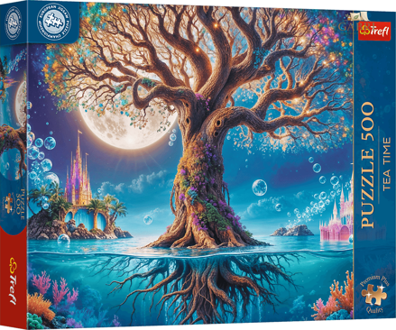 TREFL Puzzle Premium Plus Tea Time: Magický strom 500 dílků